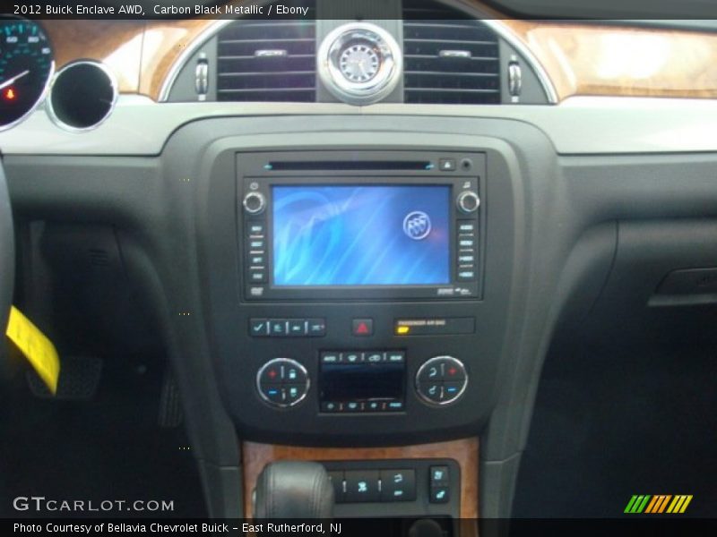 Carbon Black Metallic / Ebony 2012 Buick Enclave AWD