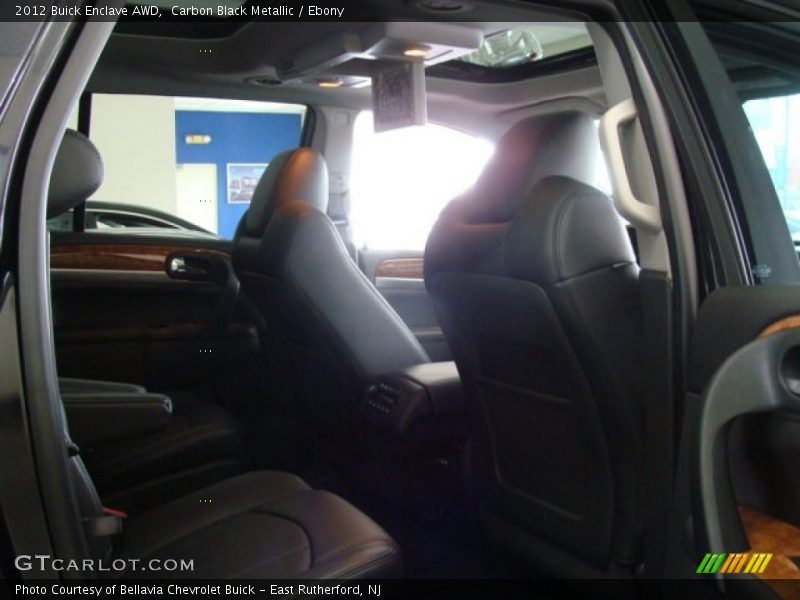 Carbon Black Metallic / Ebony 2012 Buick Enclave AWD