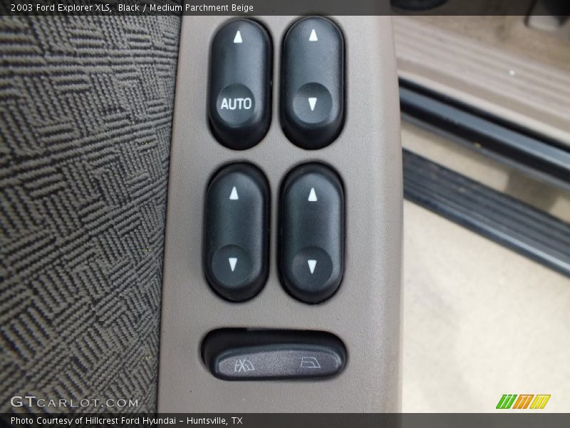 Black / Medium Parchment Beige 2003 Ford Explorer XLS