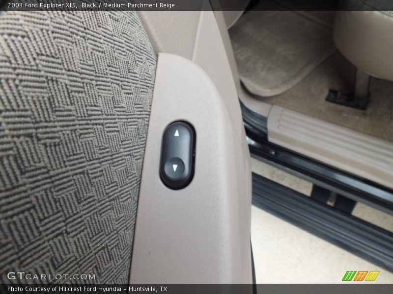 Black / Medium Parchment Beige 2003 Ford Explorer XLS
