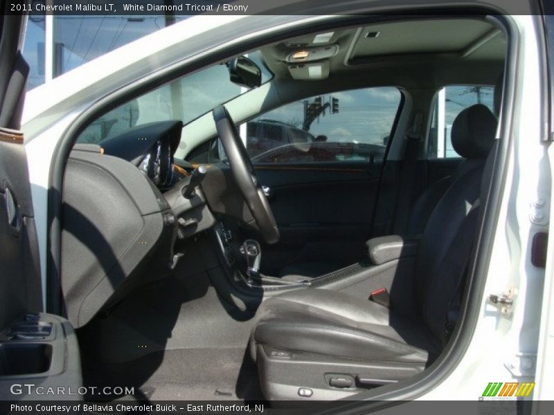White Diamond Tricoat / Ebony 2011 Chevrolet Malibu LT