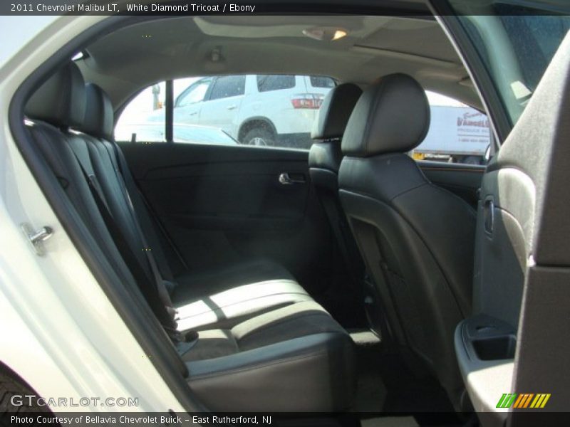 White Diamond Tricoat / Ebony 2011 Chevrolet Malibu LT