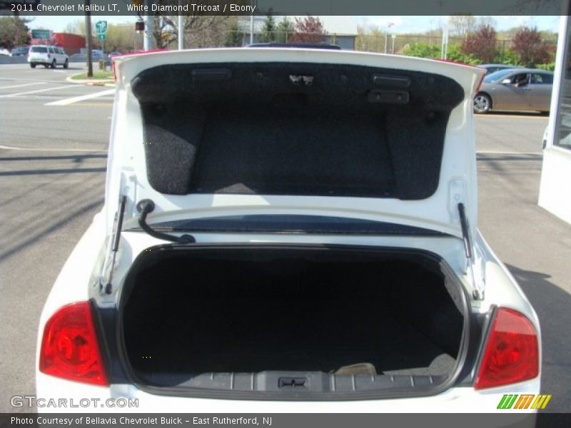 White Diamond Tricoat / Ebony 2011 Chevrolet Malibu LT