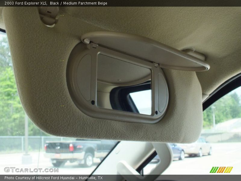 Black / Medium Parchment Beige 2003 Ford Explorer XLS