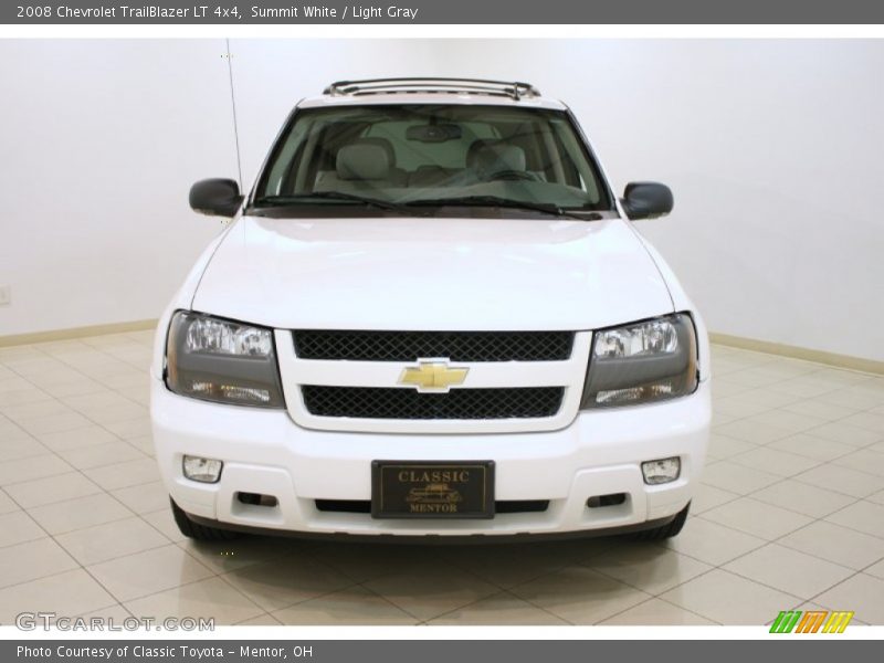 Summit White / Light Gray 2008 Chevrolet TrailBlazer LT 4x4