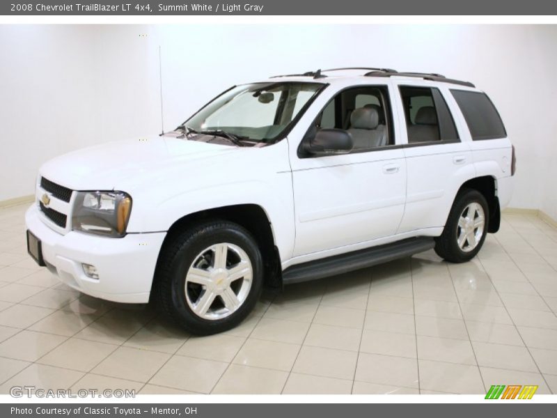 Summit White / Light Gray 2008 Chevrolet TrailBlazer LT 4x4