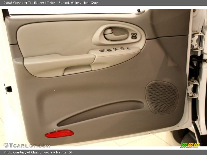 Summit White / Light Gray 2008 Chevrolet TrailBlazer LT 4x4