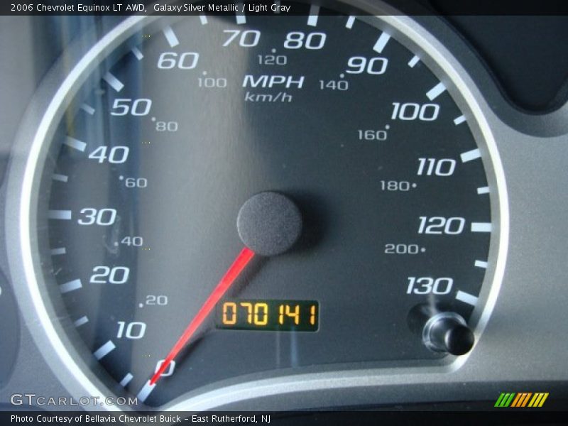 Galaxy Silver Metallic / Light Gray 2006 Chevrolet Equinox LT AWD