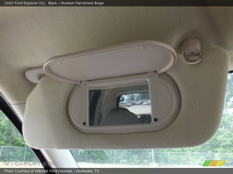 Black / Medium Parchment Beige 2003 Ford Explorer XLS
