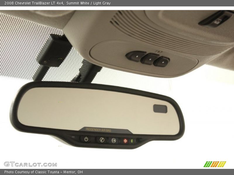 Summit White / Light Gray 2008 Chevrolet TrailBlazer LT 4x4