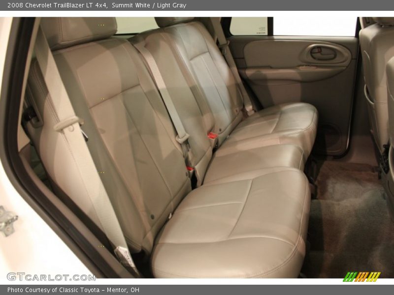 Summit White / Light Gray 2008 Chevrolet TrailBlazer LT 4x4
