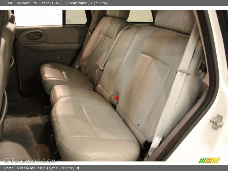 Summit White / Light Gray 2008 Chevrolet TrailBlazer LT 4x4
