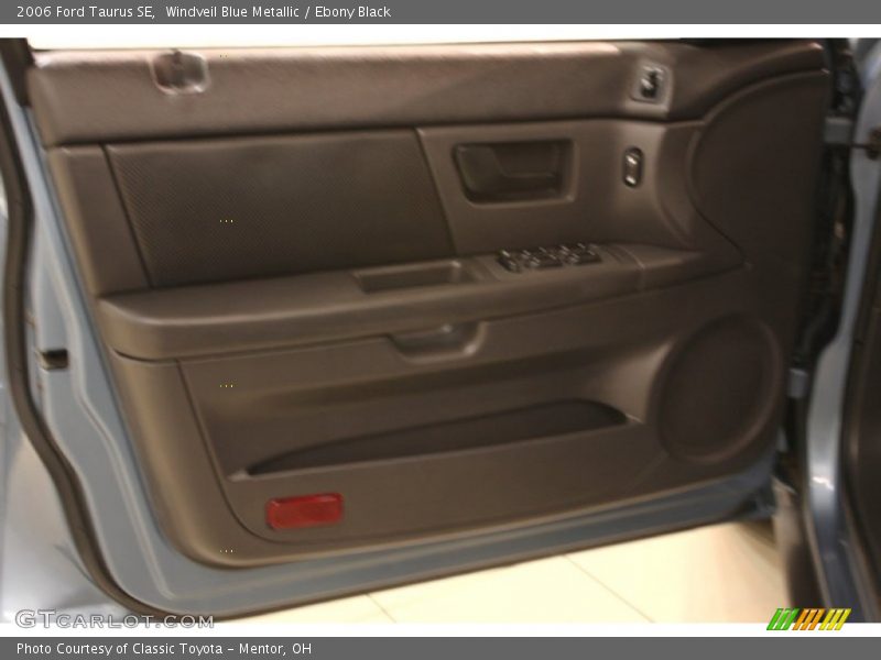 Windveil Blue Metallic / Ebony Black 2006 Ford Taurus SE