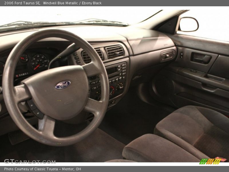 Windveil Blue Metallic / Ebony Black 2006 Ford Taurus SE