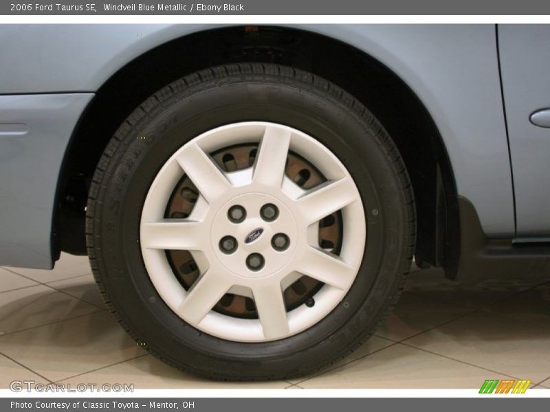 Windveil Blue Metallic / Ebony Black 2006 Ford Taurus SE