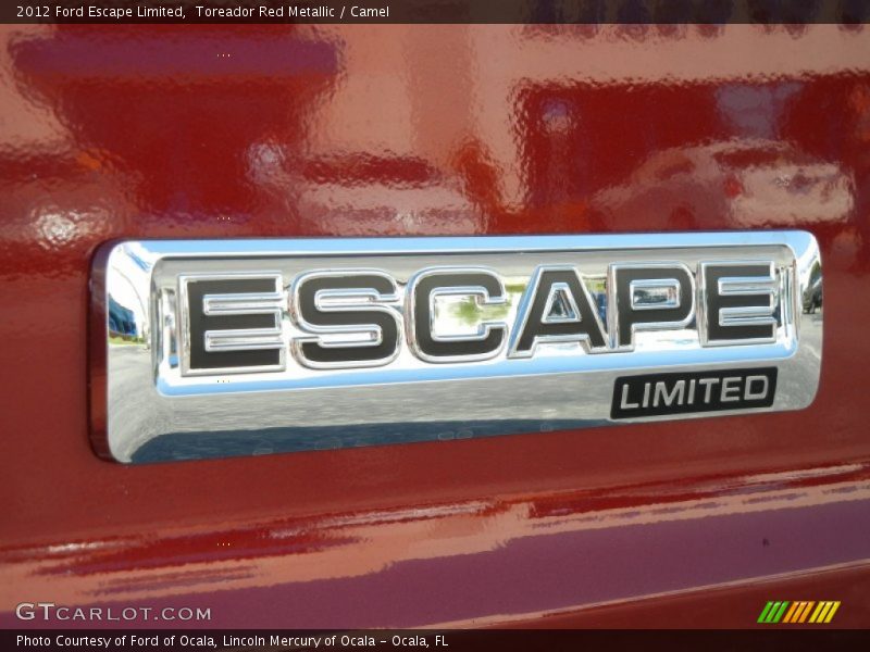 Toreador Red Metallic / Camel 2012 Ford Escape Limited