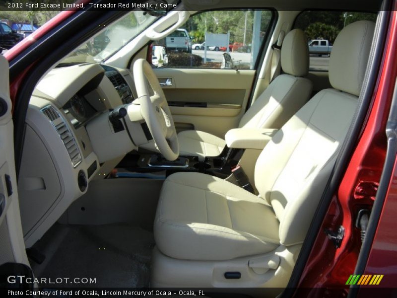 Toreador Red Metallic / Camel 2012 Ford Escape Limited