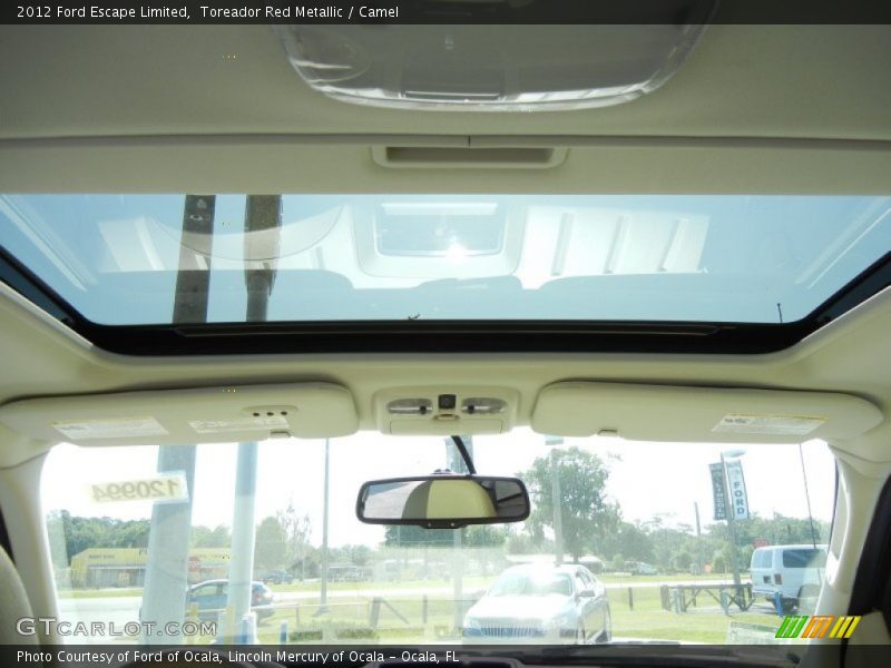 Toreador Red Metallic / Camel 2012 Ford Escape Limited