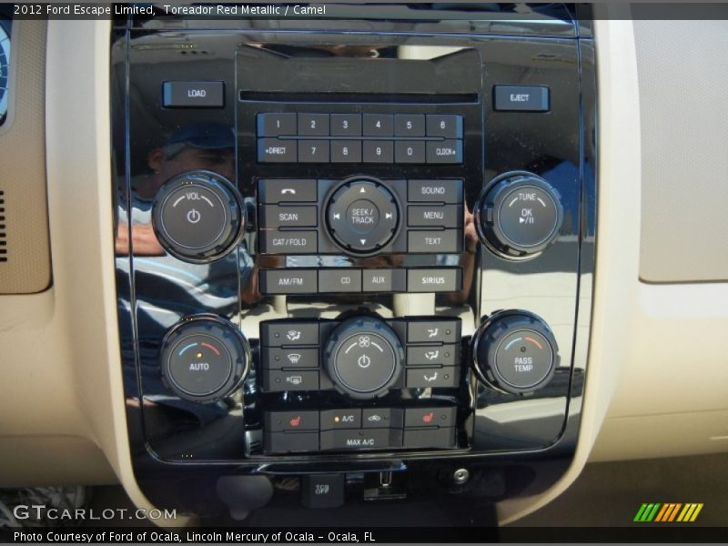 Toreador Red Metallic / Camel 2012 Ford Escape Limited