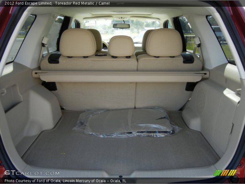 Toreador Red Metallic / Camel 2012 Ford Escape Limited