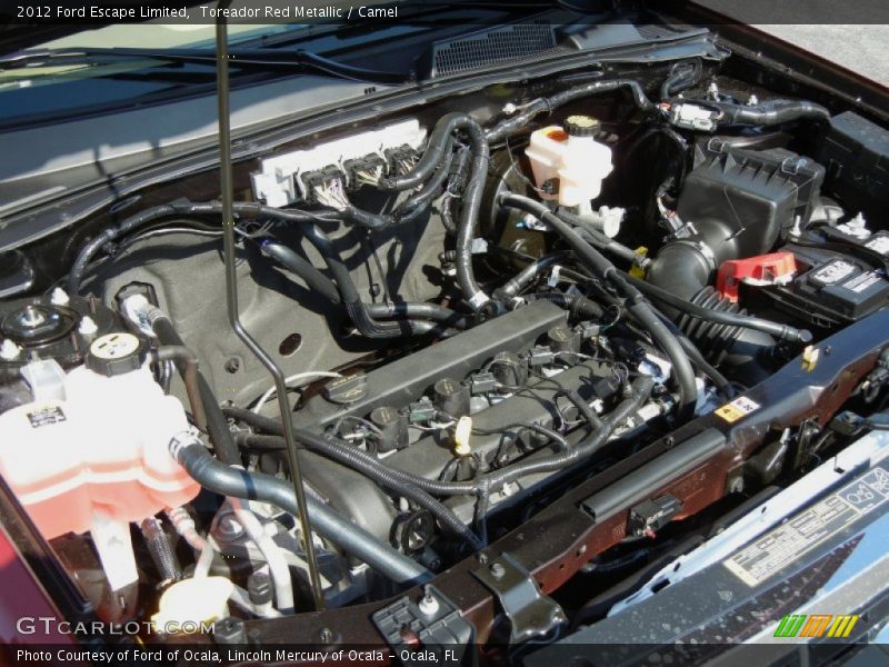 Toreador Red Metallic / Camel 2012 Ford Escape Limited