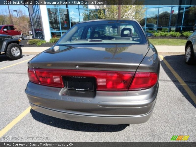 Dark Bronzemist Metallic / Rich Chestnut/Taupe 2003 Buick Regal LS