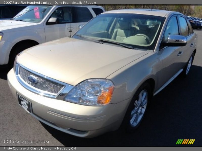 Dune Pearl Metallic / Pebble 2007 Ford Five Hundred Limited
