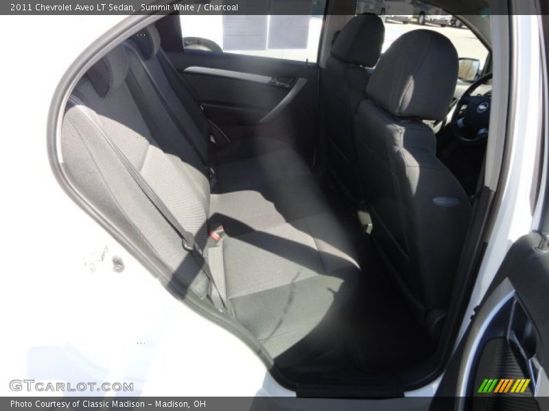 Summit White / Charcoal 2011 Chevrolet Aveo LT Sedan