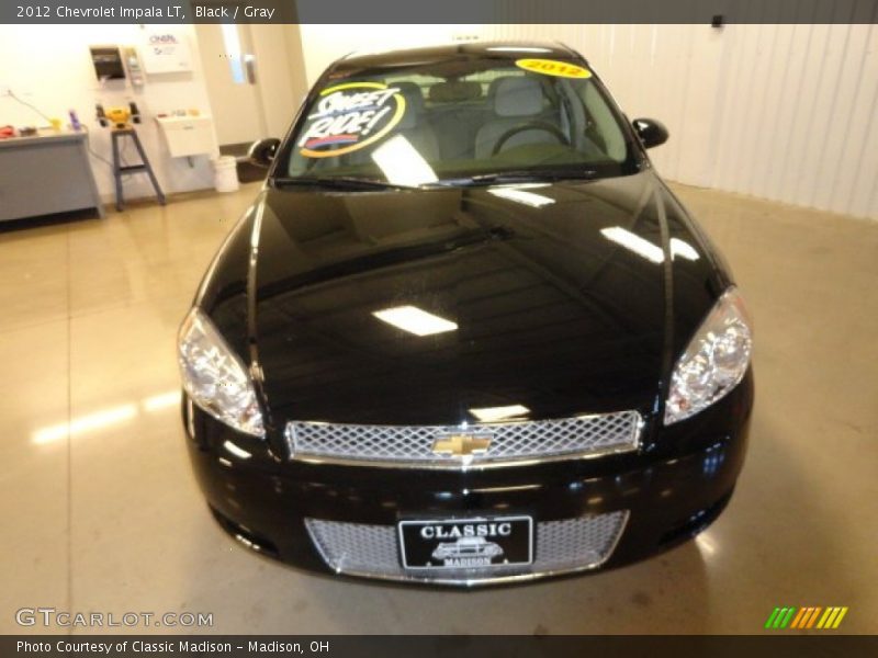 Black / Gray 2012 Chevrolet Impala LT