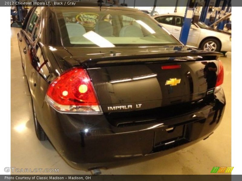 Black / Gray 2012 Chevrolet Impala LT
