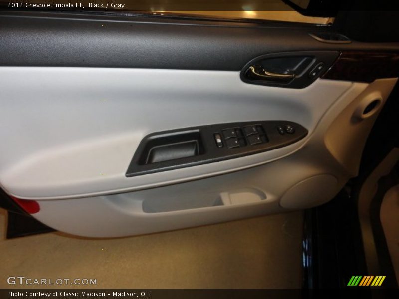 Black / Gray 2012 Chevrolet Impala LT