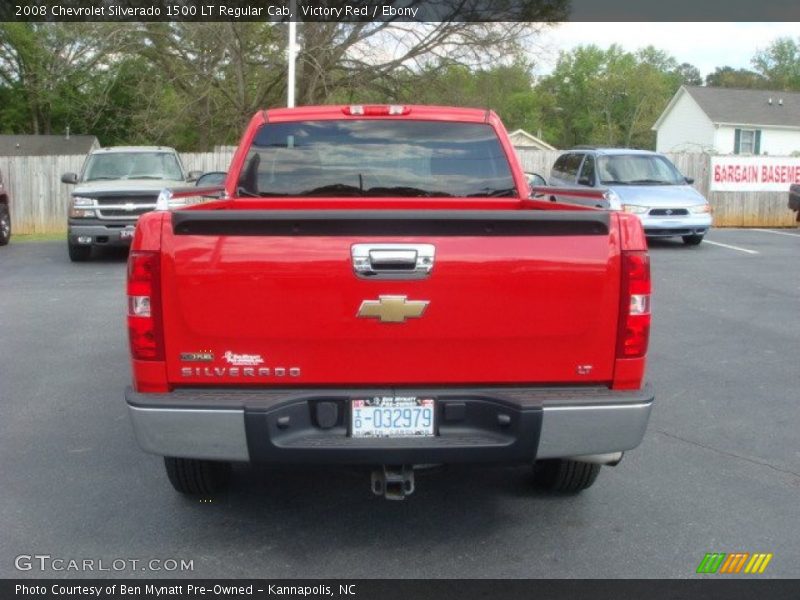 Victory Red / Ebony 2008 Chevrolet Silverado 1500 LT Regular Cab