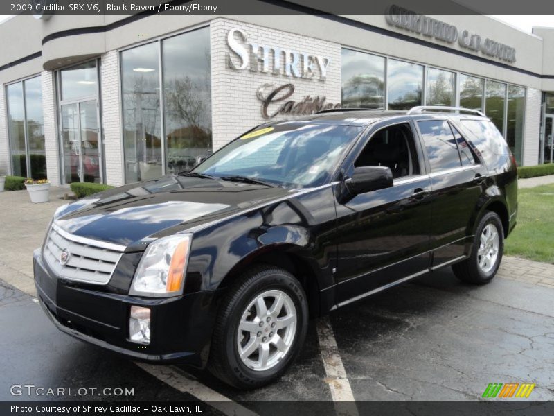 Black Raven / Ebony/Ebony 2009 Cadillac SRX V6