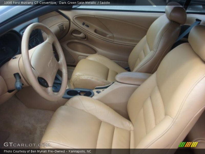 Front Seat of 1998 Mustang GT Convertible