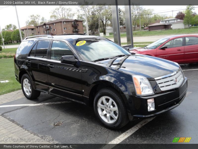 Black Raven / Ebony/Ebony 2009 Cadillac SRX V6