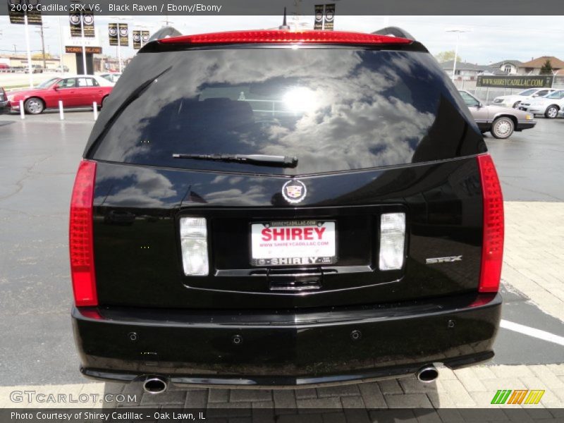 Black Raven / Ebony/Ebony 2009 Cadillac SRX V6