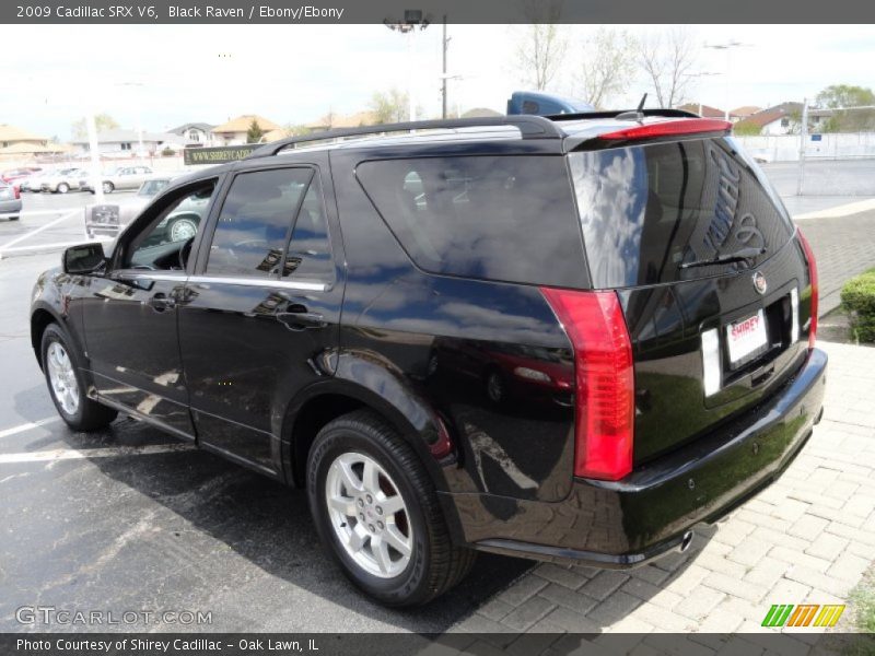 Black Raven / Ebony/Ebony 2009 Cadillac SRX V6