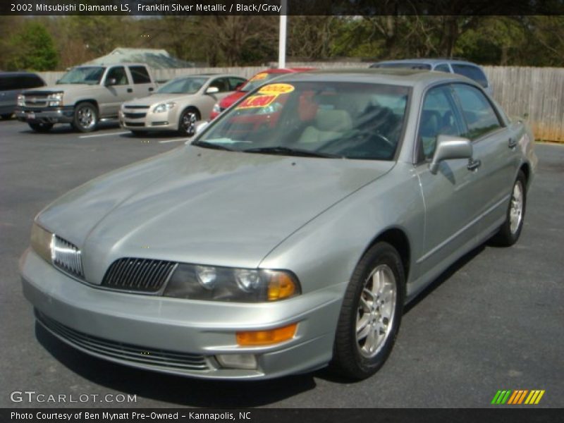 Franklin Silver Metallic / Black/Gray 2002 Mitsubishi Diamante LS