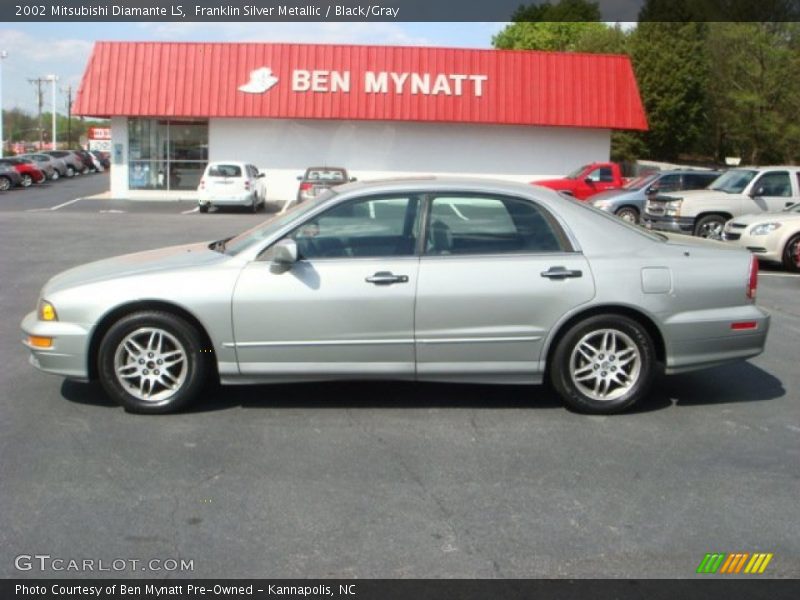 Franklin Silver Metallic / Black/Gray 2002 Mitsubishi Diamante LS