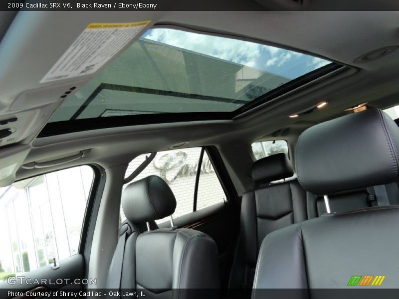 Black Raven / Ebony/Ebony 2009 Cadillac SRX V6