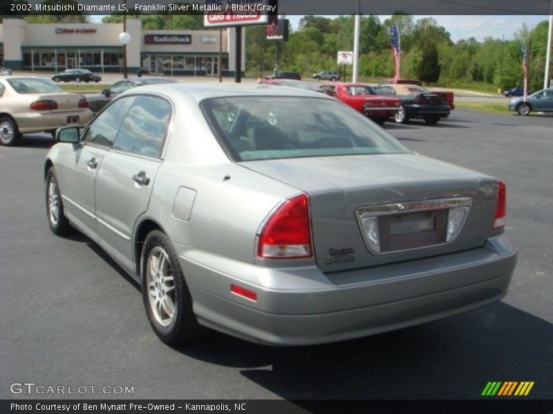 Franklin Silver Metallic / Black/Gray 2002 Mitsubishi Diamante LS