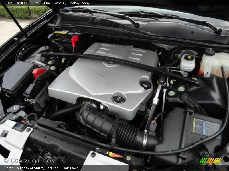 Black Raven / Ebony/Ebony 2009 Cadillac SRX V6