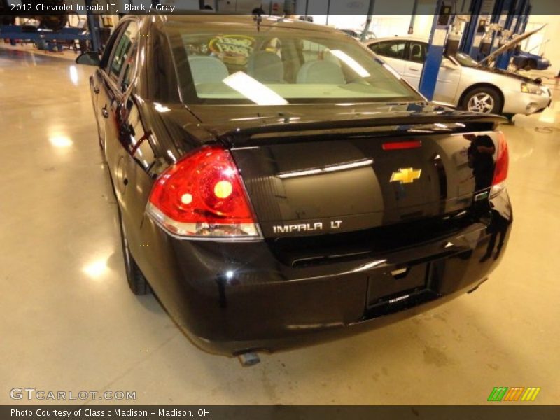 Black / Gray 2012 Chevrolet Impala LT