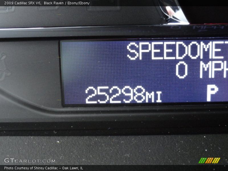 Black Raven / Ebony/Ebony 2009 Cadillac SRX V6