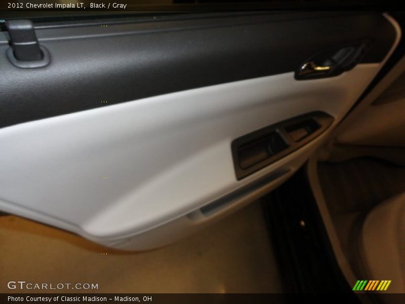 Black / Gray 2012 Chevrolet Impala LT
