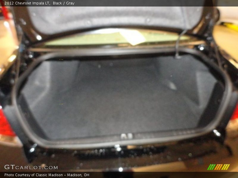 Black / Gray 2012 Chevrolet Impala LT