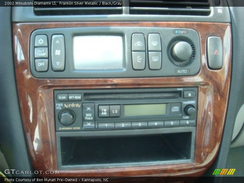 Franklin Silver Metallic / Black/Gray 2002 Mitsubishi Diamante LS