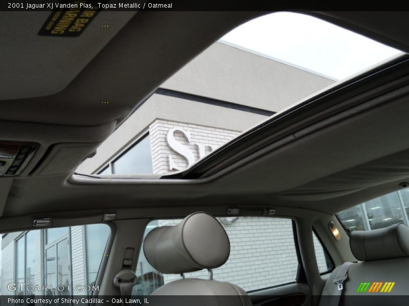 Topaz Metallic / Oatmeal 2001 Jaguar XJ Vanden Plas