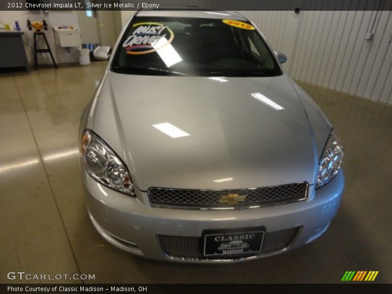 Silver Ice Metallic / Ebony 2012 Chevrolet Impala LT