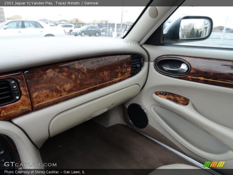 Topaz Metallic / Oatmeal 2001 Jaguar XJ Vanden Plas
